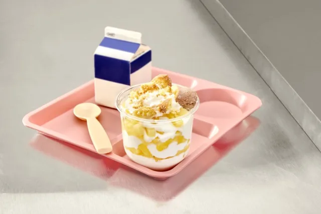 Pineapple Pound Cake Parfait