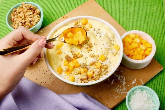 Mango and Chia Smoothie Bowl