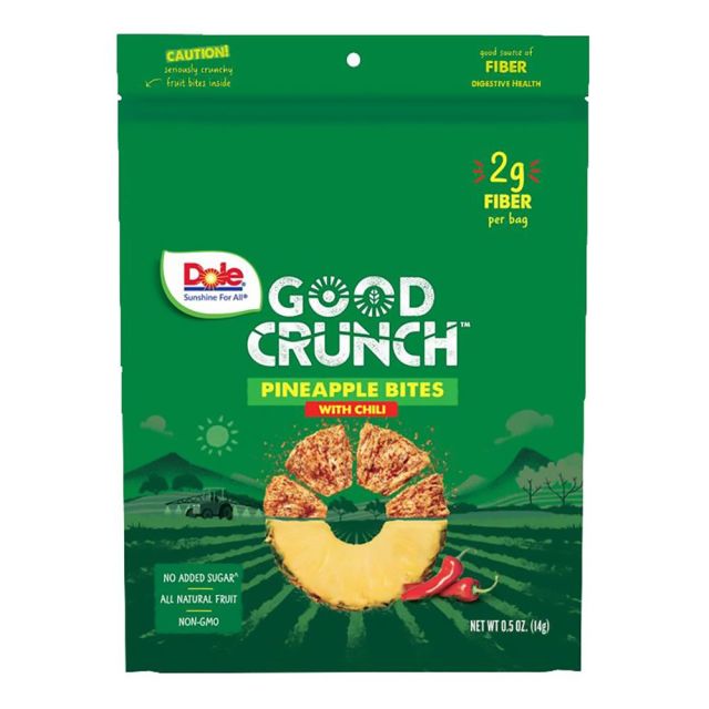 DOLE Good Crunch Pineapple Bites with Chili 12/0.5oz