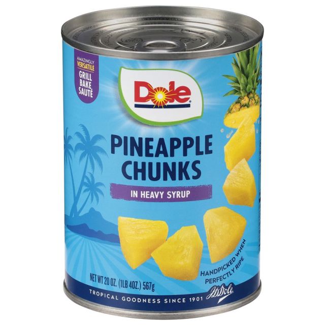 Pineapple Chunks in Heavy Syrup