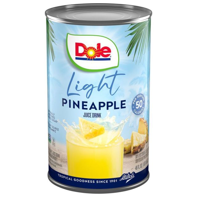 DOLE Light Pineapple Juice Drink 6/46oz