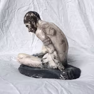 Homme assis