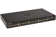 Dell Networking N2048P Switch 48 x 1Gb RJ45 PoE+, 2 x SFP+ Ports