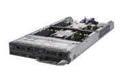 Dell PowerEdge FC630 1x2 2.5" SATA, 2 x E5-2699 v3 2.3GHz Eighteen-Core, 128GB, PERC S130, iDRAC8 Enterprise