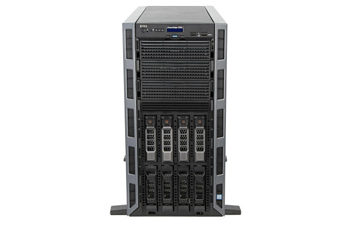 Dell PowerEdge T430 1x8 3.5", 2 x E5-2620 v3 2.4GHz Six-Core, 64GB, 4 x 6TB SAS 7.2k, PERC H730, iDRAC8 Enterprise