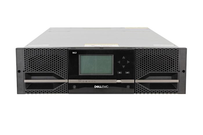 Dell PowerVault ML3 with 3 x LTO-6 SAS Half Height Tape Drives