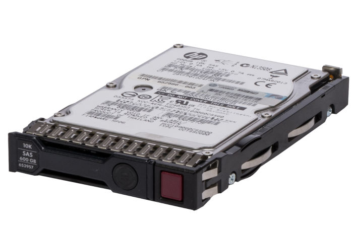 HP 600GB 10k SAS 2.5" 6Gbps Hard Drive - 653957-001 For Gen8 and Gen9