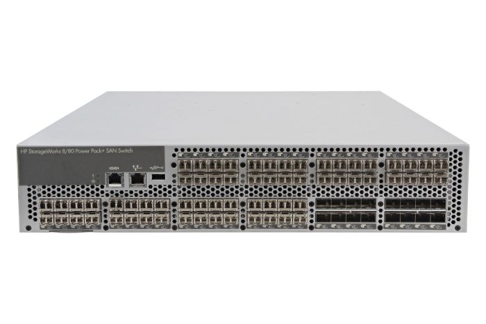 HP StorageWorks 8/80 Switch 64 Active ports, Port-Side Exhaust