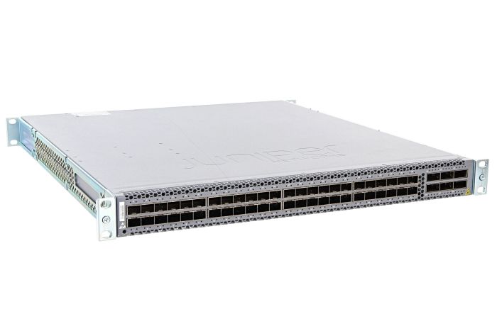 Juniper Networks QFX5100-48S-3AFO Switch Base license, Front-To-Back Airflow
