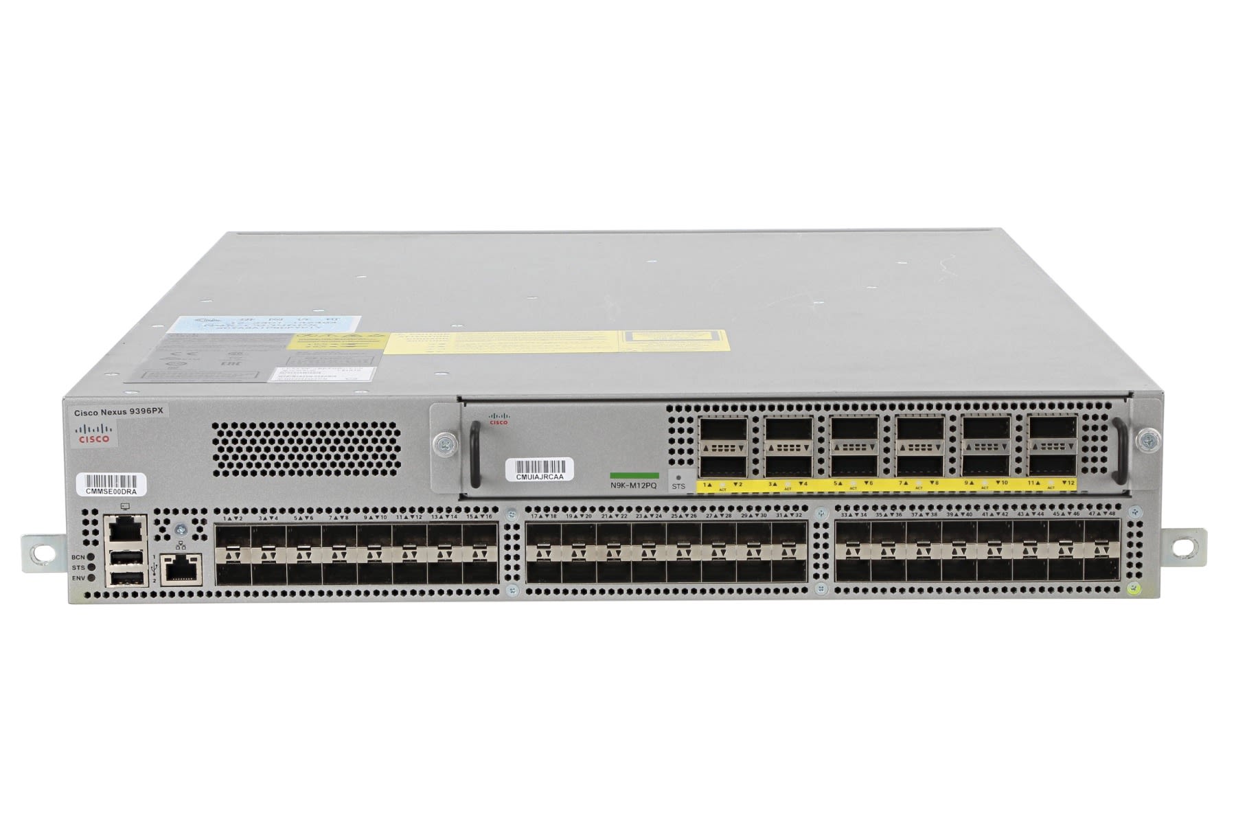 N9K-M6PQ Cisco Cisco N9K-C9396PX Nexus Interrupteur 9300 48x 1/10G SFP 
