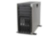 Angled view of Dell PowerEdge T340 with 2 x 12TB SATA 7.2k 3.5" HDDs