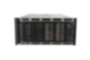 Front view of Dell PowerEdge T630 with 16 x 2TB SAS 7.2k 2.5" HDDs