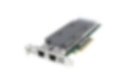 Dell QLogic QL41132HLRJ 10Gb RJ45 Dual Port Low Profile - 3N76N - Ref
