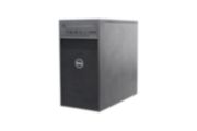 Angled view of Dell Precision T3630 Tower Workstation with 4 x 2.5" Drive Bays 