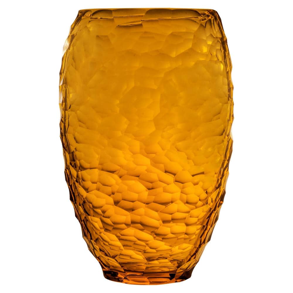 Amber Crystal Vase