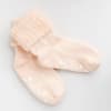 Cosy Stay On Winter Warm Non Slip Baby Socks - 5 Pack in Camille, Cloud Grey and Coral - 0-2 years