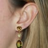 Yddona Post Earrings – Citrine, Peridot And Peridot Citrine