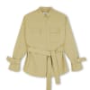 Zadie Boyfriend Shirt, Olive Khaki