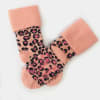 OUTLET - Non-Slip Stay On Baby and Toddler Socks - 3 Pack in Pink Animal