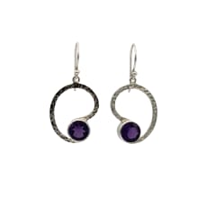 Shar Hook Earrings – Amethyst: Perfect with every look.