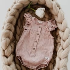 Beige LÄMPÖ Baby Nest: Merino Wool Baby Nest