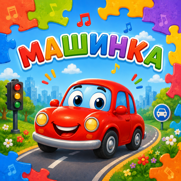 Викрутасики. Урок 2. Машинка