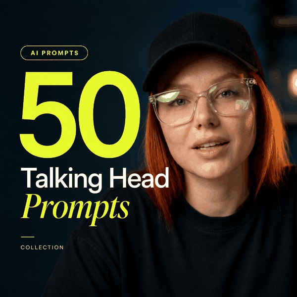 50 Talking Head Prompt Collection