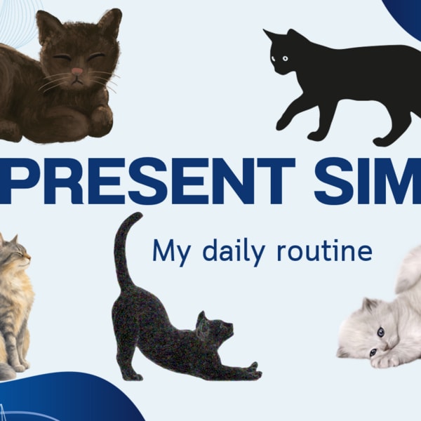 Презентація на тему "Present Simple & Daily Routine" для уроків англійської мови для рівня А1-А2 PDF файл для викладачів та вчителів англійської мови.