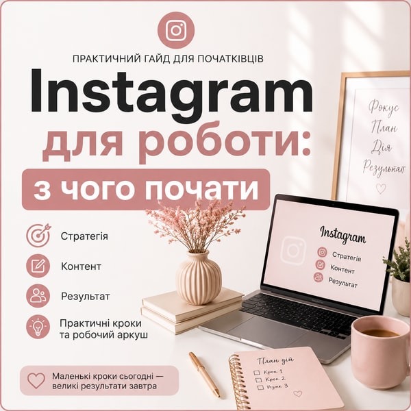 Instagram для роботи : з чого почати