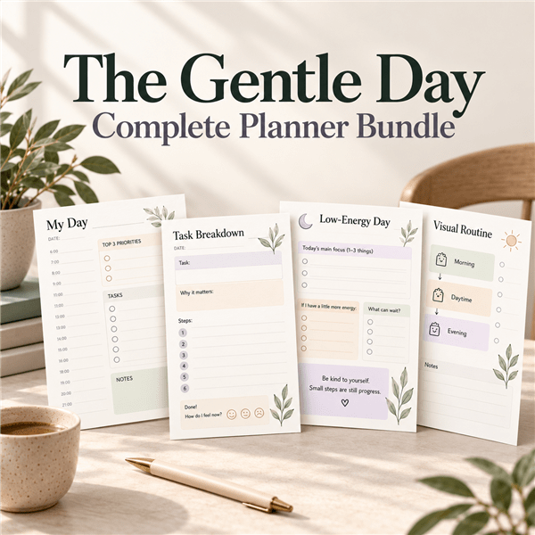The Gentle Day – Complete Planner Bundle