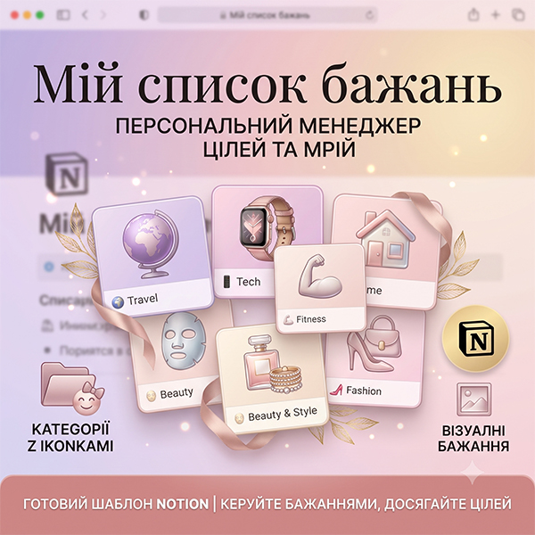 Трекер моїх мрій