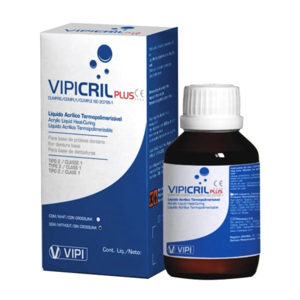 Resina Acrílica Termo VipiCril Plus Liquido Crosslink 250ml - VIPI