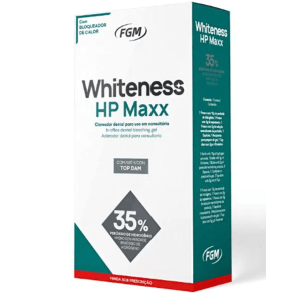 Kit Clareador Whiteness HP Maxx 35% - FGM
