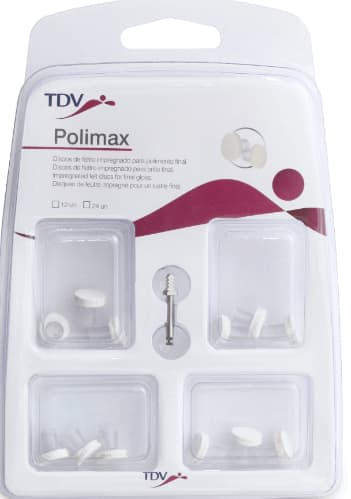 Discos de Feltro Impregnado Para Polimento - Polimax - TDV