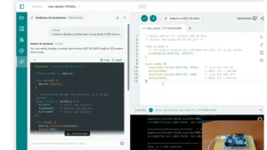 Arduino Cloud Cafe: Teach Real Coding Concepts with Arduino AI Assistant