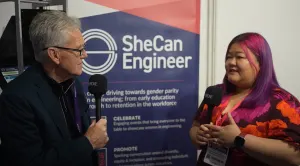 Electronic Specifier at Engineering Design Show 2025 with SheCanEngineer