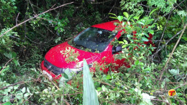 Óleo na pista provoca acidentes entre Videira e Rio das Antas