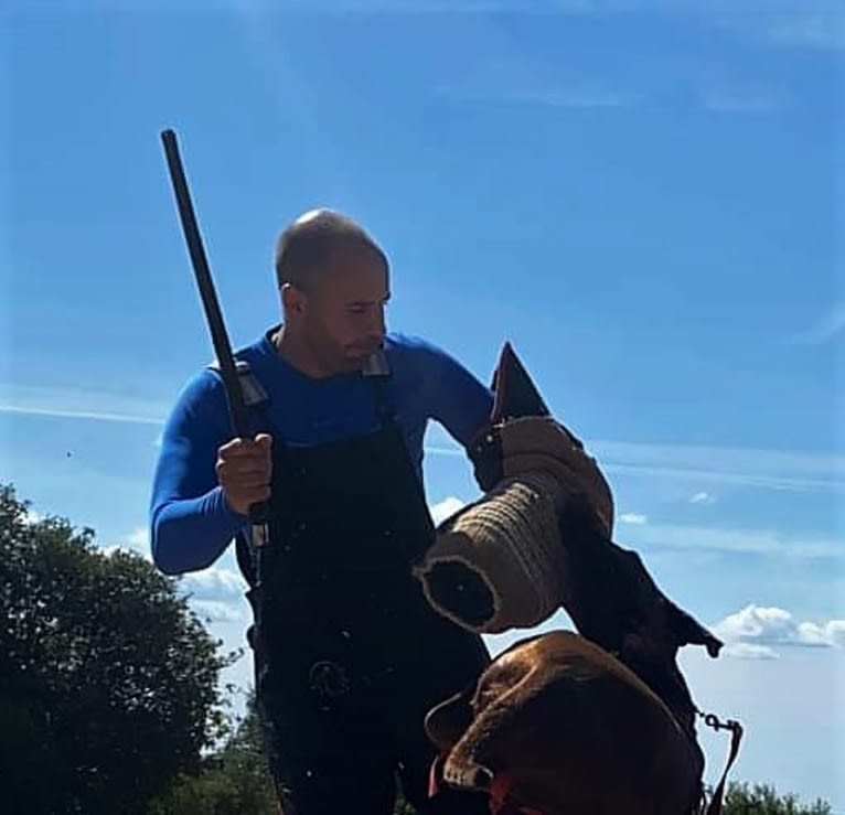 ÈZE EBO DI LATIANO, a Doberman Pinscher tested with EmbarkVet.com