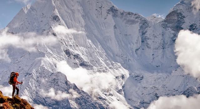 Hiking tours at Pokhara in Nepal, Asia