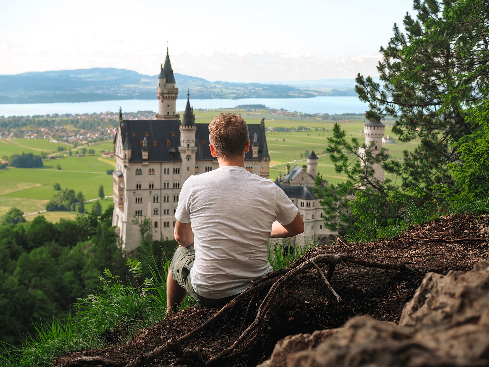 Neuschwanstein Castle in Bavaria, Germany