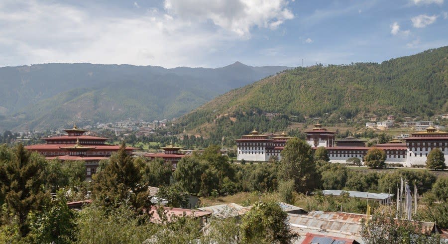 Thimphu in Bhutan