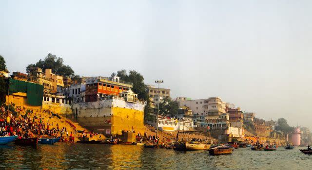 The ancient city of Varanasi