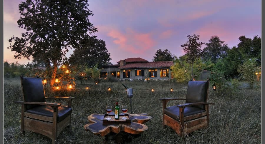 Kings Lodge Bandgavgarh i. der perfekte Ort für eine Tigersafari in Indien