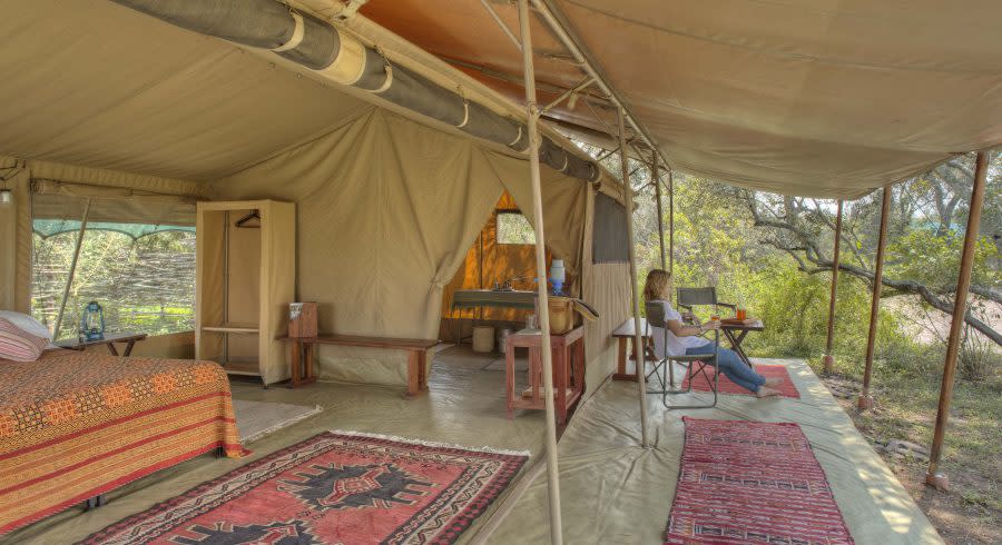 Guest tent at Ol Pejeta Bush Camp in Laikipia - Ol Pejeta / Solio, Kenya