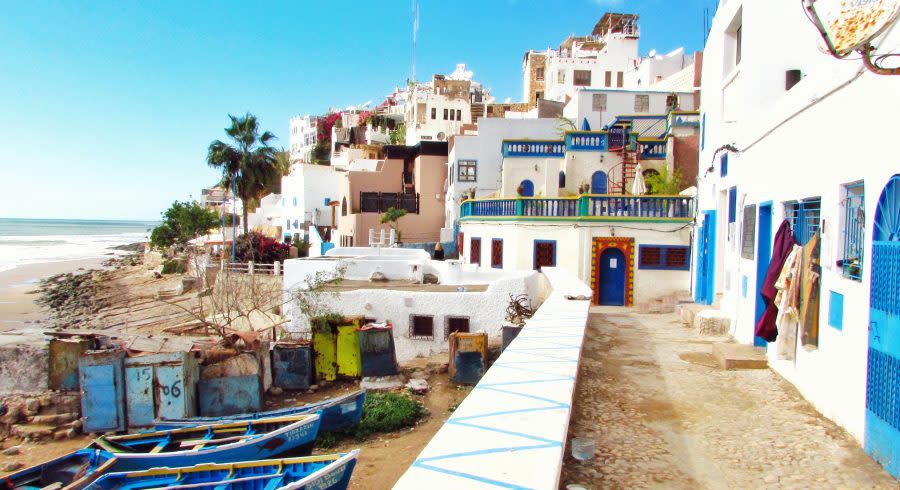 Seaside town, Morocco
