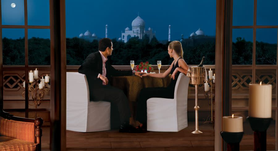 Oberoi Amarvilas - A room with a view