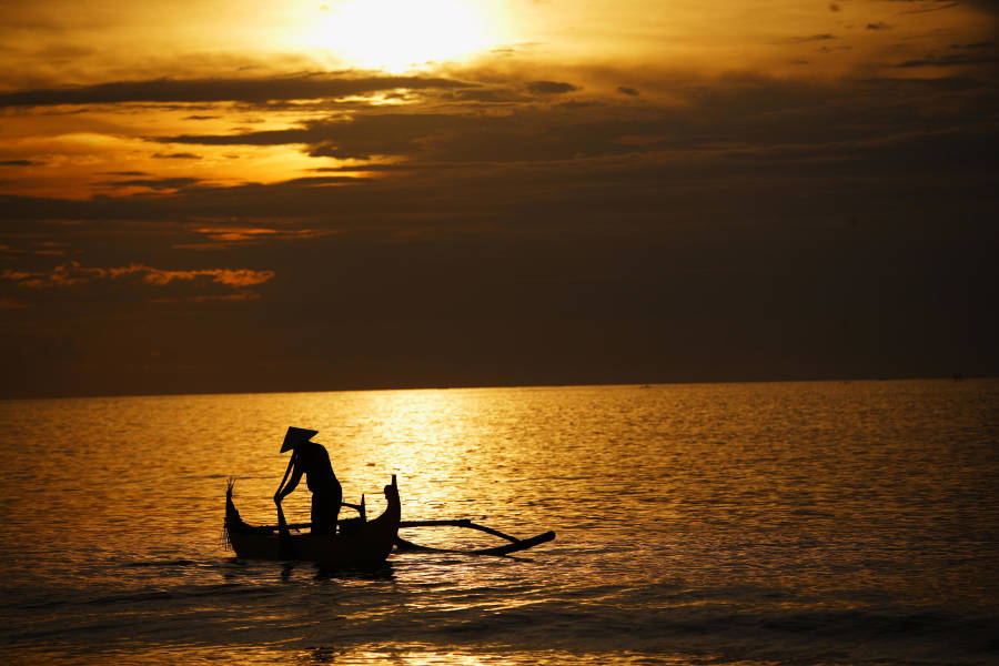 Jimbaran Beach Sunset, Bali