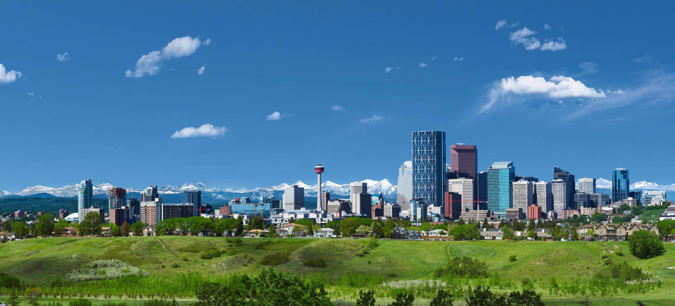 Calgary Skyline, Calgary, Alberta