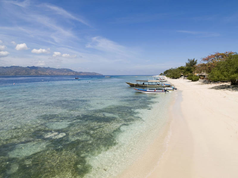 Gili Trawangan Island near Lombok
