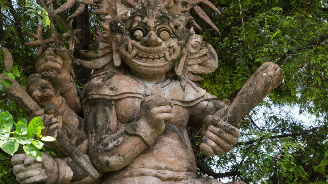 Indonesian Stone Statue